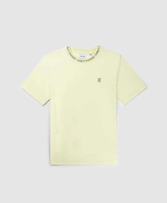  데일리 페이퍼 반팔 티셔츠 ERIB T SHIRT 2412012 ICING YELLOW