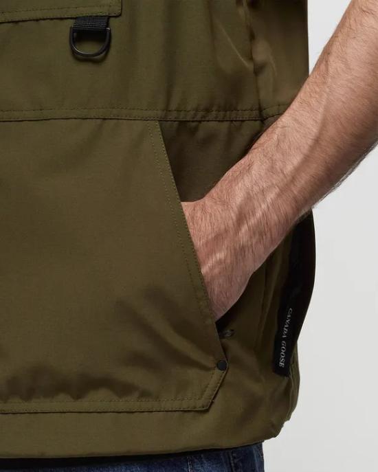  캐나다구스 베스트 2449M Military green - CANADA GOOSE