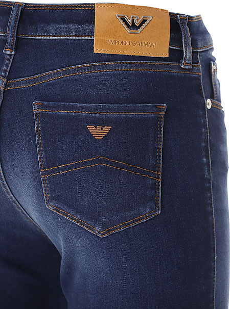  엠포리오 아르마니 데님 팬츠 6R2J20 2DAXZ 0941 Blue denim - EMPORIO ARMANI