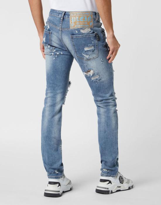  필립 플레인 데님 팬츠 MDT3678 PDE004N 29MI Fresh air - PHILIPP PLEIN