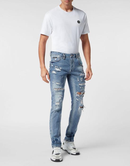  필립 플레인 데님 팬츠 MDT3678 PDE004N 29MI Fresh air - PHILIPP PLEIN