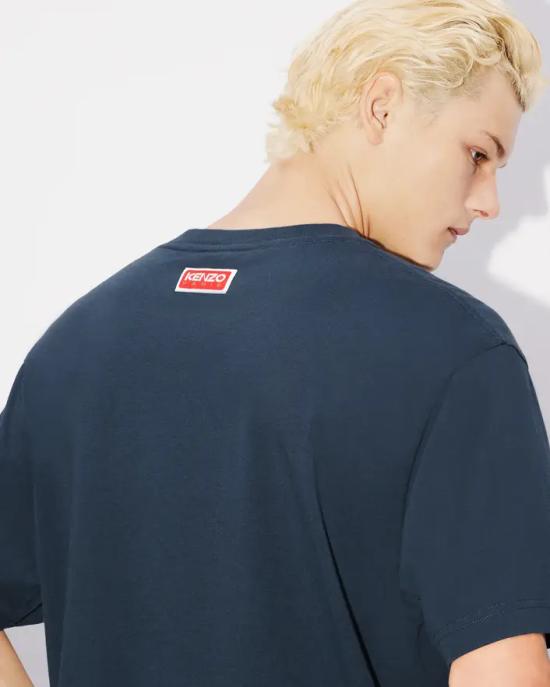  겐조 반팔 티셔츠 FE58TS0064SG 77 Midnight - KENZO