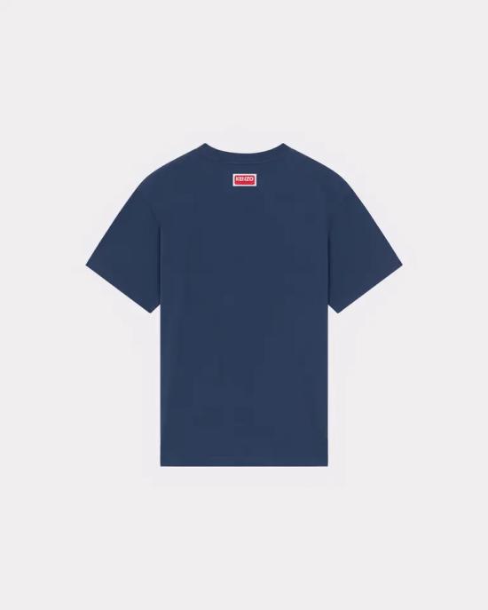  겐조 반팔 티셔츠 FE58TS0064SG 77 Midnight - KENZO