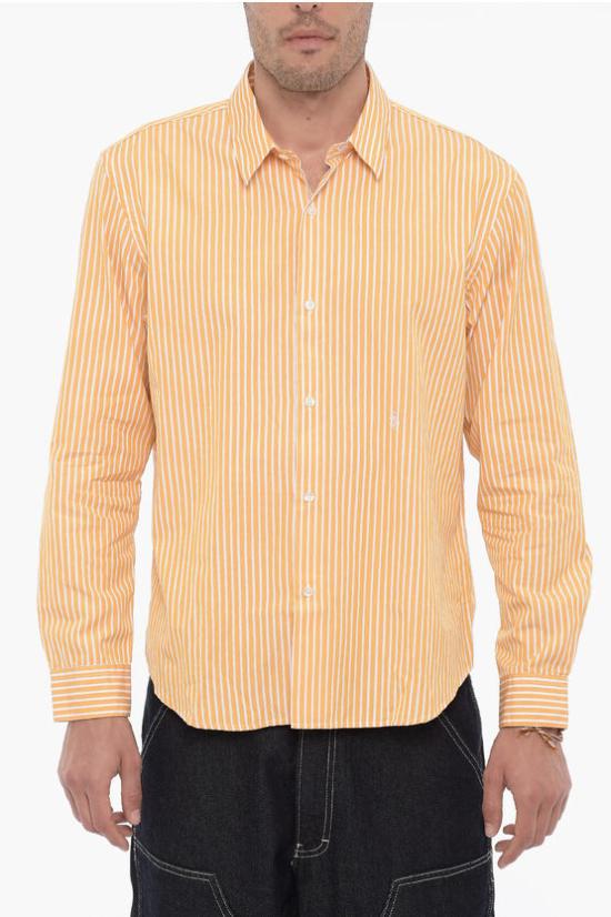  스포티앤리치 반팔 셔츠 ST421YSCO YS Orange - SPORTY & RICH