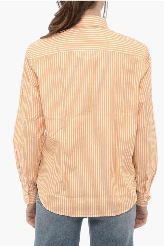  스포티앤리치 반팔 셔츠 ST421YSCO YS Orange - SPORTY & RICH