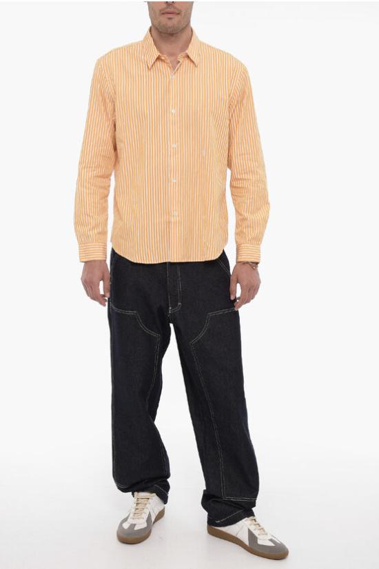  스포티앤리치 반팔 셔츠 ST421YSCO YS Orange - SPORTY & RICH