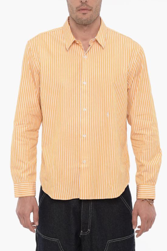  스포티앤리치 반팔 셔츠 ST421YSCO YS Orange - SPORTY & RICH