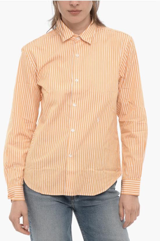  스포티앤리치 반팔 셔츠 ST421YSCO YS Orange - SPORTY & RICH