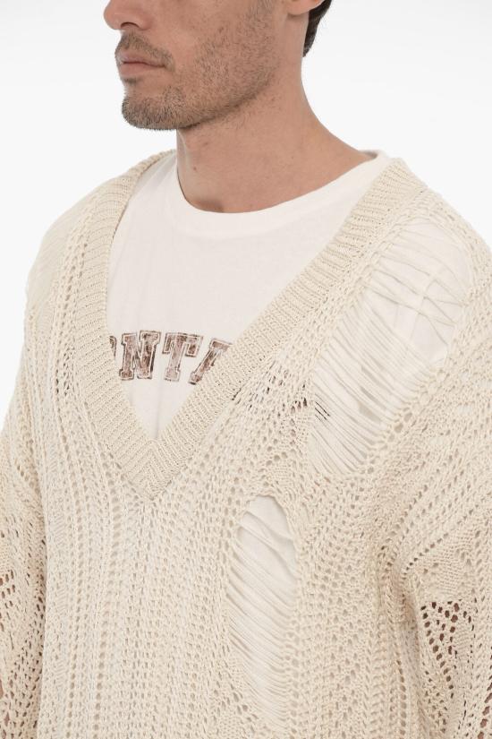  라마엘 스웨터 MRA0033SI 202 Beige - RAMAEL