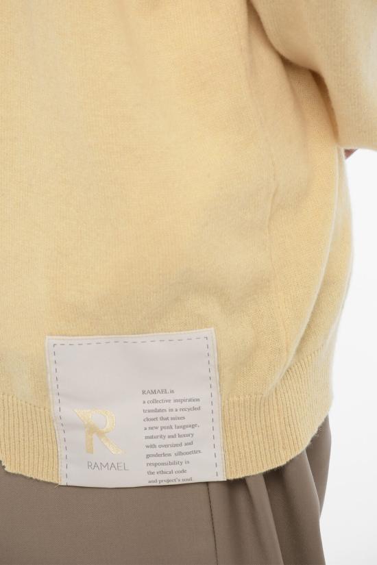  라마엘 스웨터 MRA0025WS 707 Yellow - RAMAEL