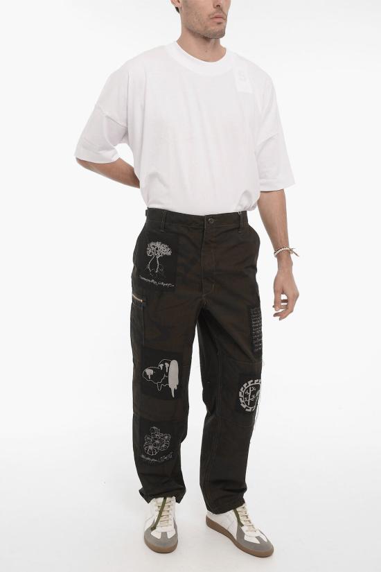  웨스트폴 스트레이트 팬츠 WES01P008CO BLK Black - WESTFALL