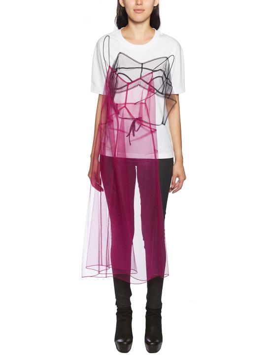  퀘체 긴팔 티셔츠 YQ18 1 011 4 White