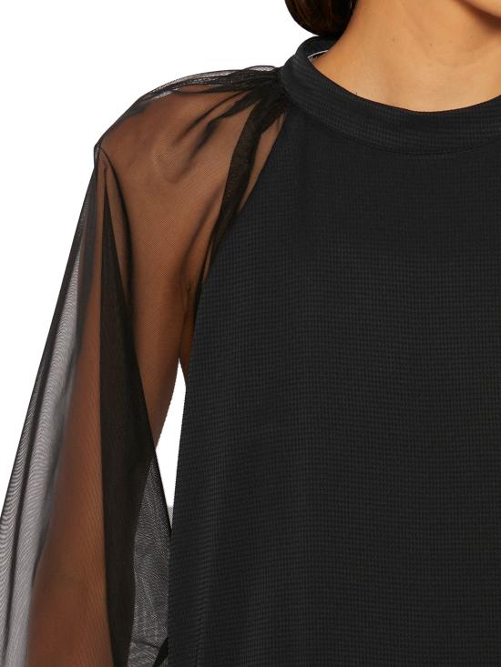  노스트라싼티시마 블라우스 E1VWOMC55 Black - NOSTRASANTISSIMA