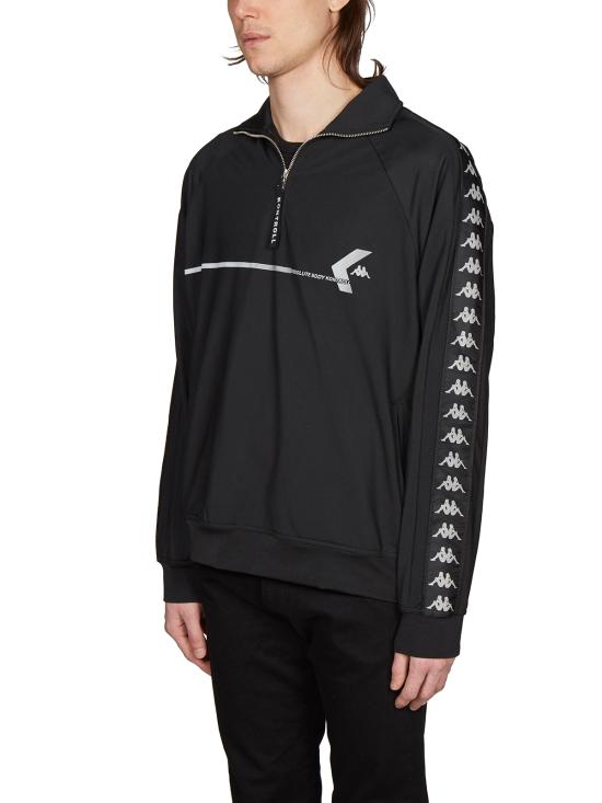  카파 집업 니트 QHAG0 Black - KAPPA