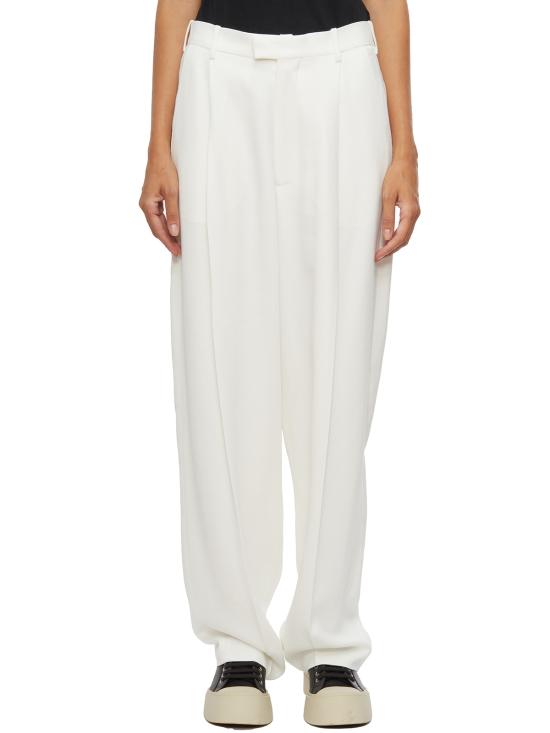  마르니 스트레이트 팬츠 GPAMA0449U0UTV99000W01 White