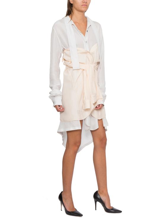  벤 타베르니티 언라벨 미디 원피스 JDB062115001 0400 white pink - BEN TAVERNITI UNRAVEL