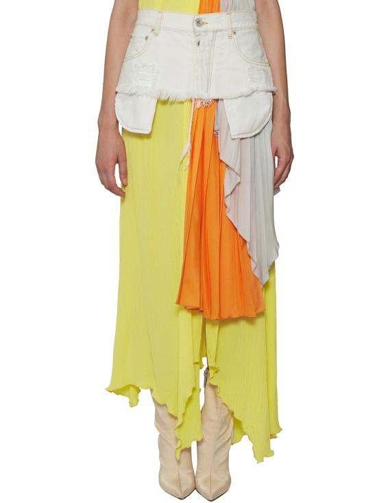  벤 타베르니티 언라벨 숏팬츠 XRB002084001 0100 White - BEN TAVERNITI UNRAVEL