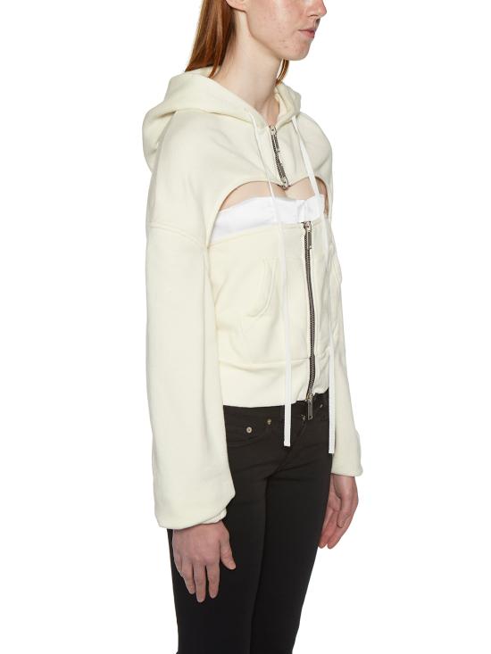  벤 타베르니티 언라벨 후드 티셔츠 JBB032174027 0188 Beige - BEN TAVERNITI UNRAVEL