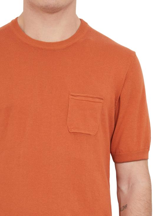  다니엘알렉산드리니 반팔 티셔츠 HFM92051440040 Red - DANIELE ALESSANDRINI