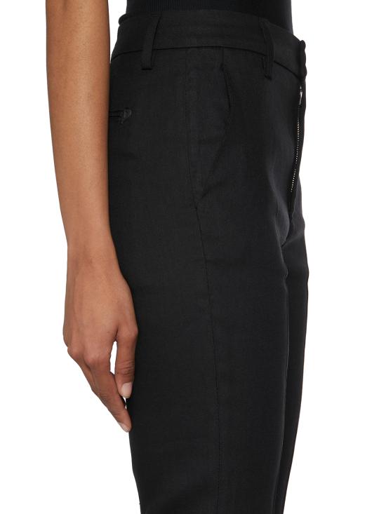  돈답 크롭 팬츠 DDP640IS0019DDD999 Black - DONDUP