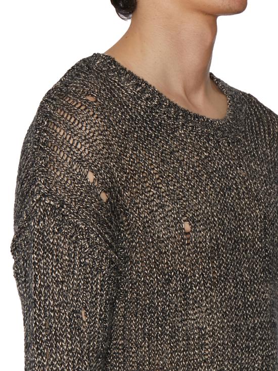  로스트 앤 파운드 스웨터 20521116 BL Black - LOST&FOUND