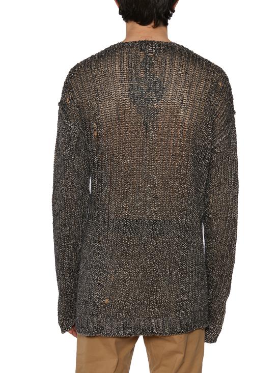  로스트 앤 파운드 스웨터 20521116 BL Black - LOST&FOUND