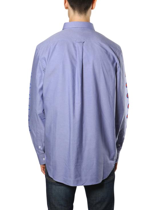  CHAMPION X BEAMS 긴팔 셔츠 212629 B5501 Light violet - CHAMPION