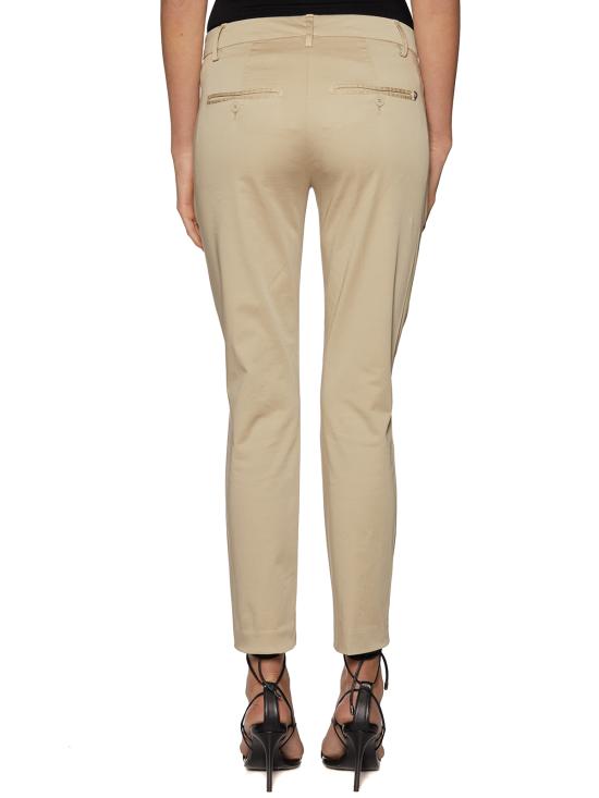  돈답 크롭 팬츠 BDP066RSE036PTDD019 Beige - DONDUP