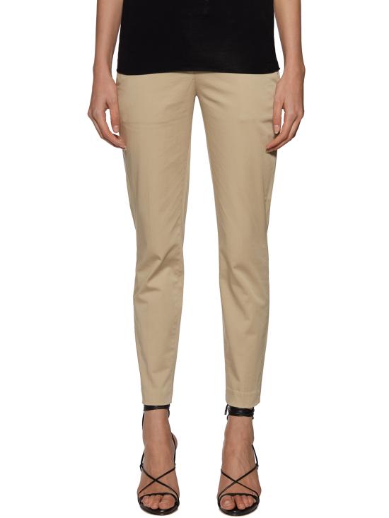  돈답 크롭 팬츠 BDP066RSE036PTDD019 Beige