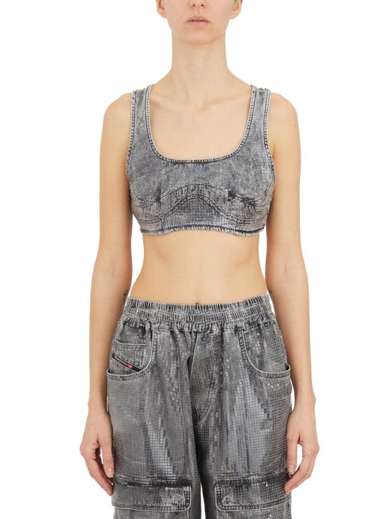  디젤 민소매 티셔츠 HA134480PGAC02 Grey