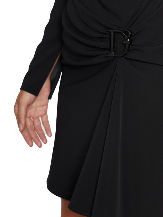  디스퀘어드2 미디 원피스 GS75CV0726S60581900 Black - DSQUARED2