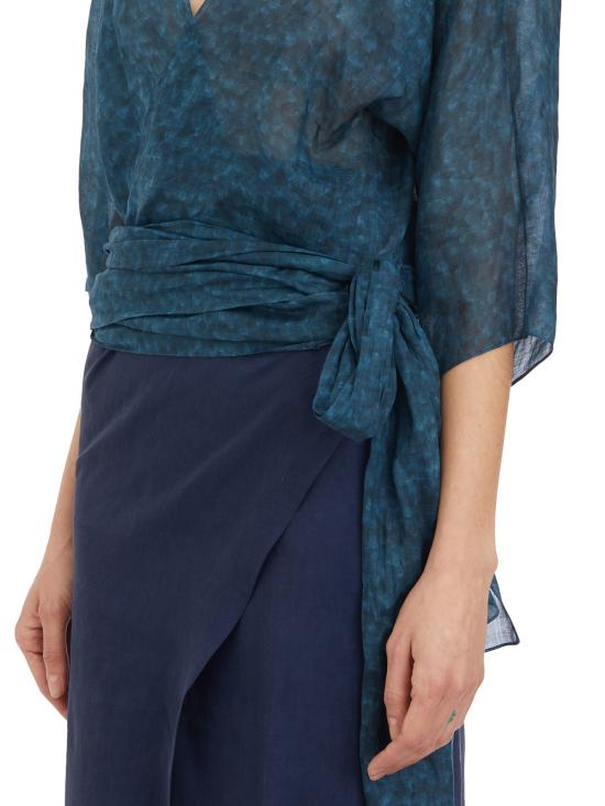  코타나 블라우스 HA0479BLUE Blue - CORTANA