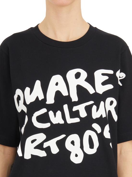  디스퀘어드2 반팔 티셔츠 HS75GD0389S24668900 Black - DSQUARED2