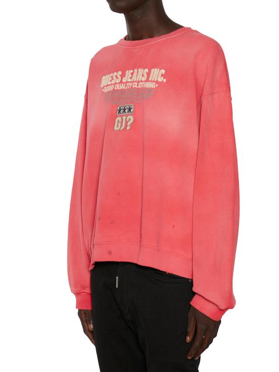  게스 긴팔 티셔츠 EM2BQ03KBB40BONFIRERED Red - GUESS