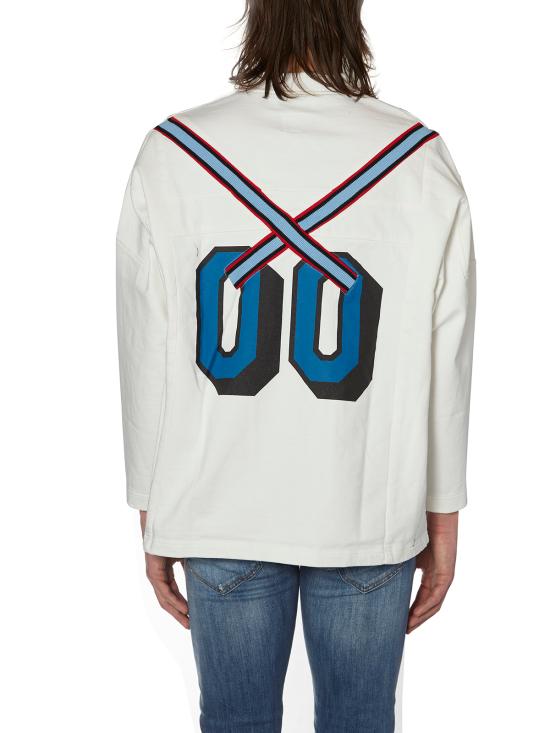  파세타즘  후드 티셔츠 JRBTEEM04 White - FACETASM