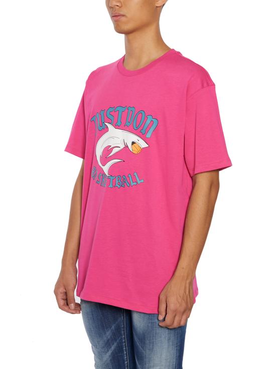  저스트 돈 반팔 티셔츠 E33JUSM0815 Pink - JUST DON