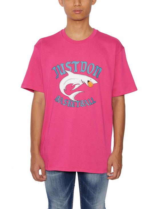  저스트 돈 반팔 티셔츠 E33JUSM0815 Pink