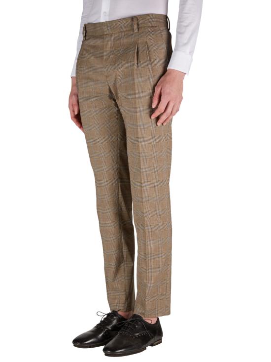  다니엘알렉산드리니 수트 팬츠 ZP3852N95315 Beige - DANIELE ALESSANDRINI