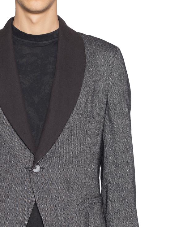  노스트라싼티시마 수트 자켓 BARDOLINO 061 Dark grey - NOSTRASANTISSIMA