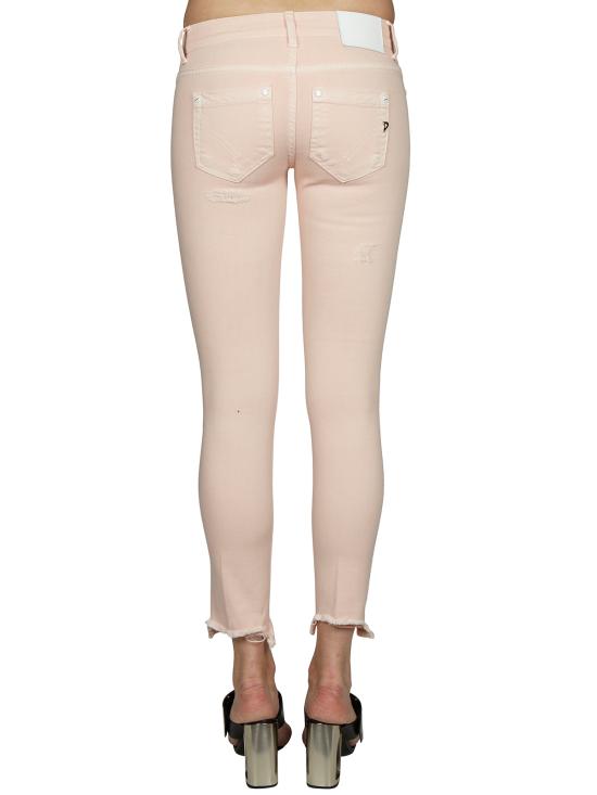  돈답 크롭 팬츠 JP692 BS009D 558 Pink - DONDUP