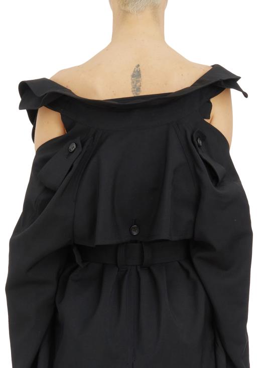  와타나베 준야 코트 GJMO008S24 Black - JUNYA WATANABE