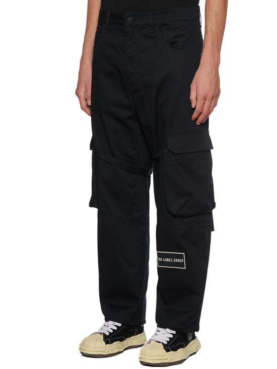  44레이블 트레이닝/조거 팬츠 GB0030360FA254099 Black - 44 LABEL