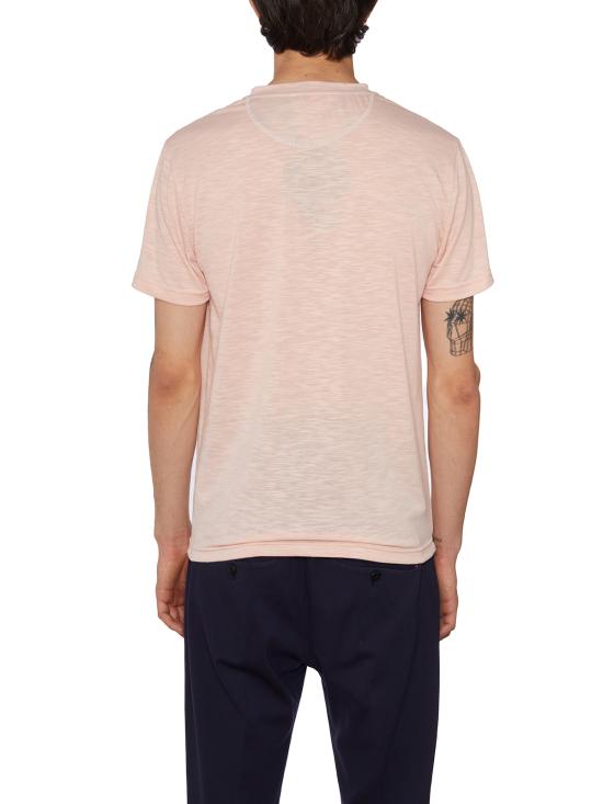  다니엘알렉산드리니 반팔 티셔츠 FM7716E848NO430058 Pink - DANIELE ALESSANDRINI