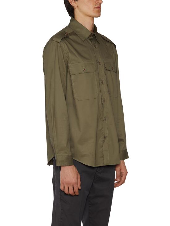  다니엘알렉산드리니 긴팔 셔츠 FC6879S2383NO4301 Green - DANIELE ALESSANDRINI