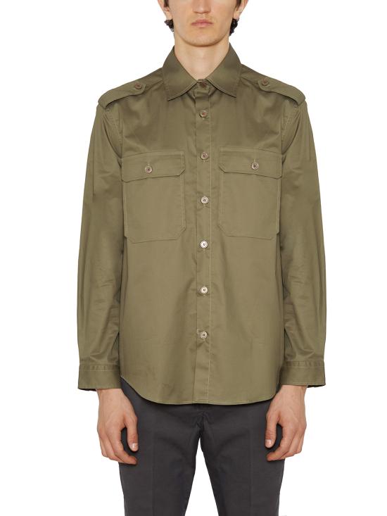  다니엘알렉산드리니 긴팔 셔츠 FC6879S2383NO4301 Green