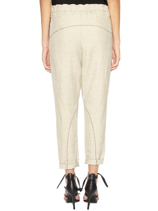  노스트라싼티시마 스트레이트 팬츠 Z1EWOMP15 Beige - NOSTRASANTISSIMA