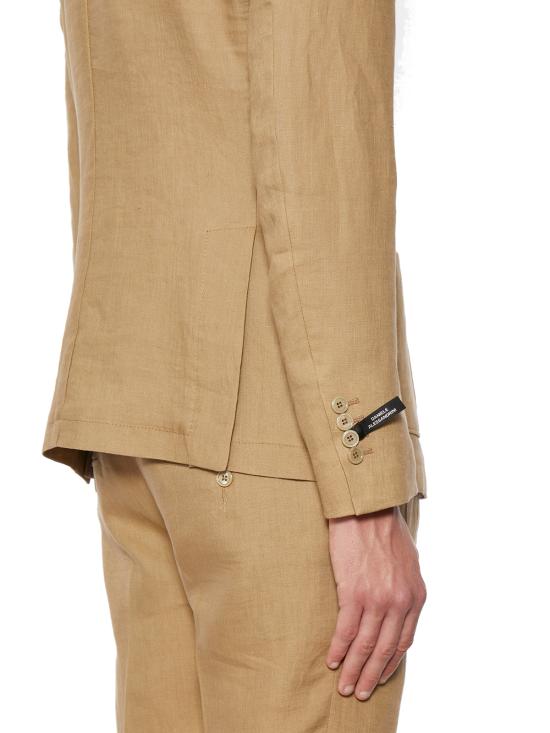  다니엘알렉산드리니 수트 자켓 DG3444S2359420020 Mud - DANIELE ALESSANDRINI