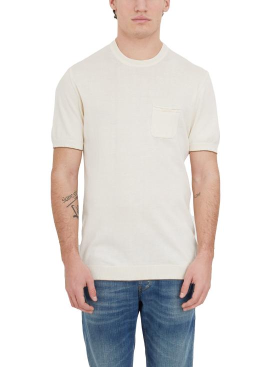  다니엘알렉산드리니 반팔 티셔츠 HFM92051440012 Cream