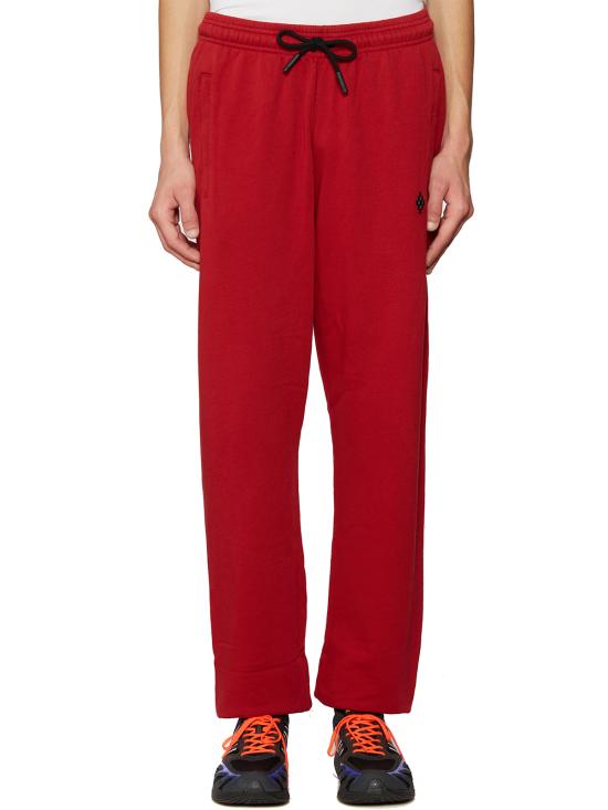  마르셀로 불론 트레이닝/조거 팬츠 CCMCH024F21FLE0012710 Red - MARCELO BURLON