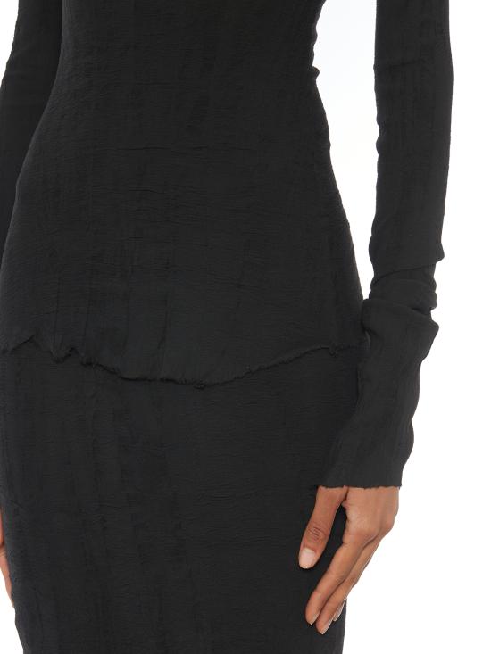 25FW 마크르비앙 긴팔 티셔츠 F26900 Black - MARC LE BIHAN